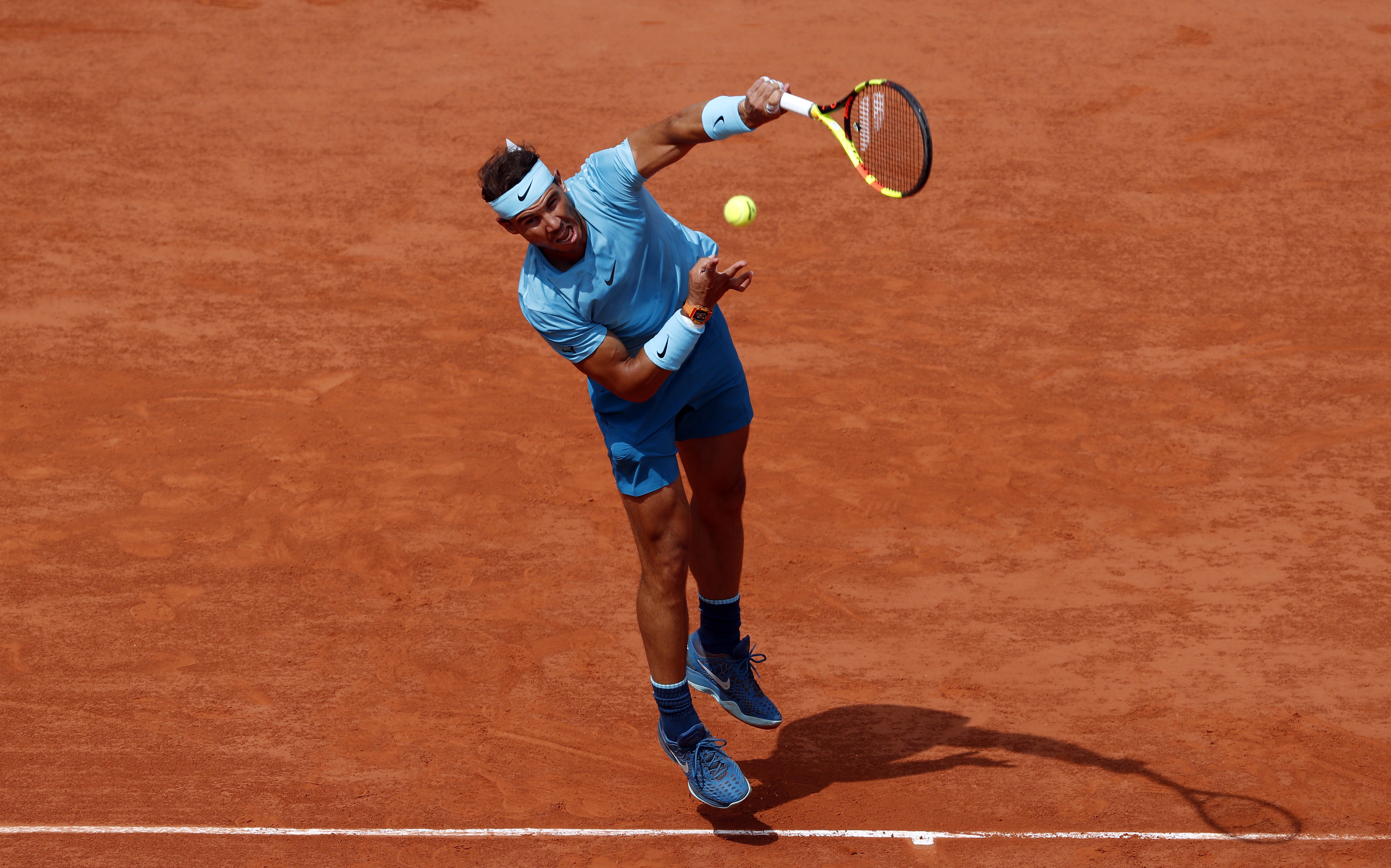 法国网球队强势意大利网球队，纳达尔制霸全场的简单介绍